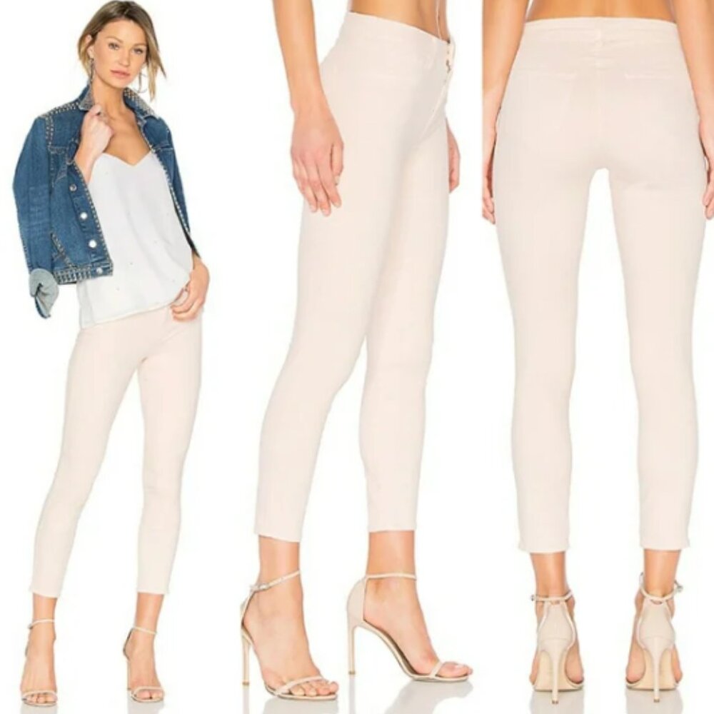 L' AGENCE | Margot High Rise Skinny Zip Fly Mid Rise Jean Quartz Pink Size 27
